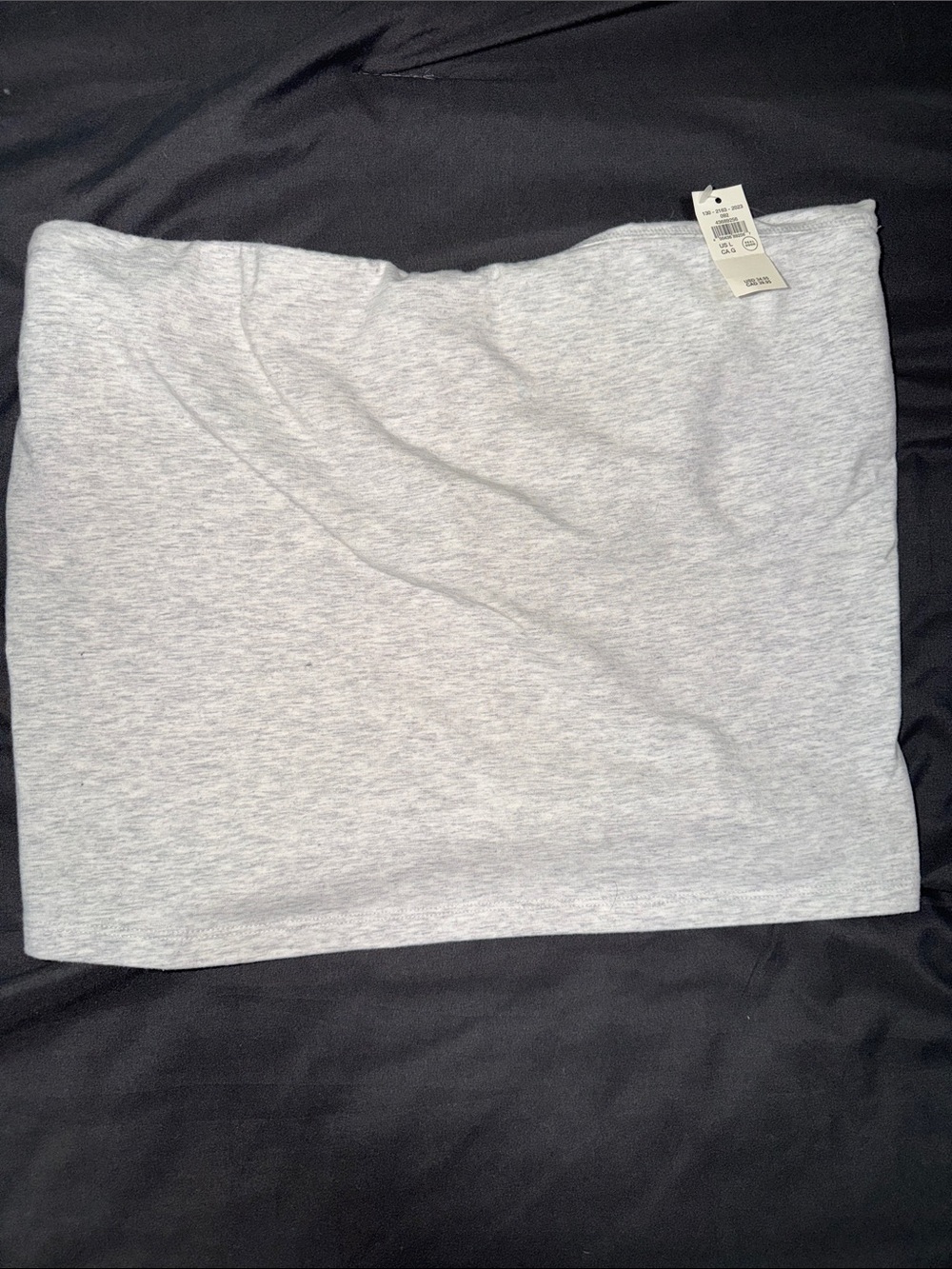 Classic Gray Women’s Tube Top, Aerie Size Large, NWT